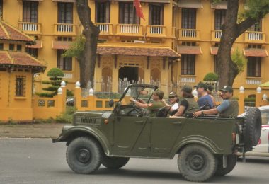 Hanoi - Jeep city land mark
