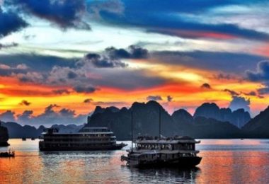 sunset view pelican crusie