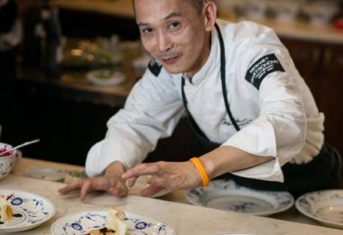 A meal with chef of Emperor crusie