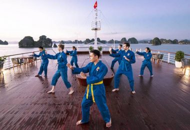 Vovinam on sundeck Heritage