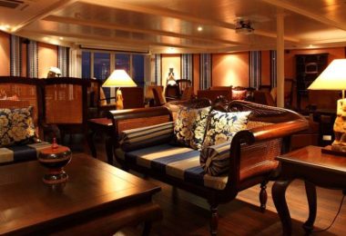 Restaurant & Bar of RV Mekong Prestige II Cruise