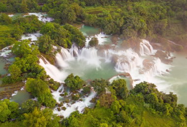 Ban Gioc Waterfall in Cao Bang Vietnam