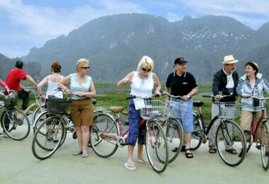 Cycling in Van Long
