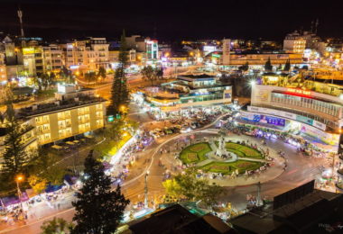 Dalat Town At night