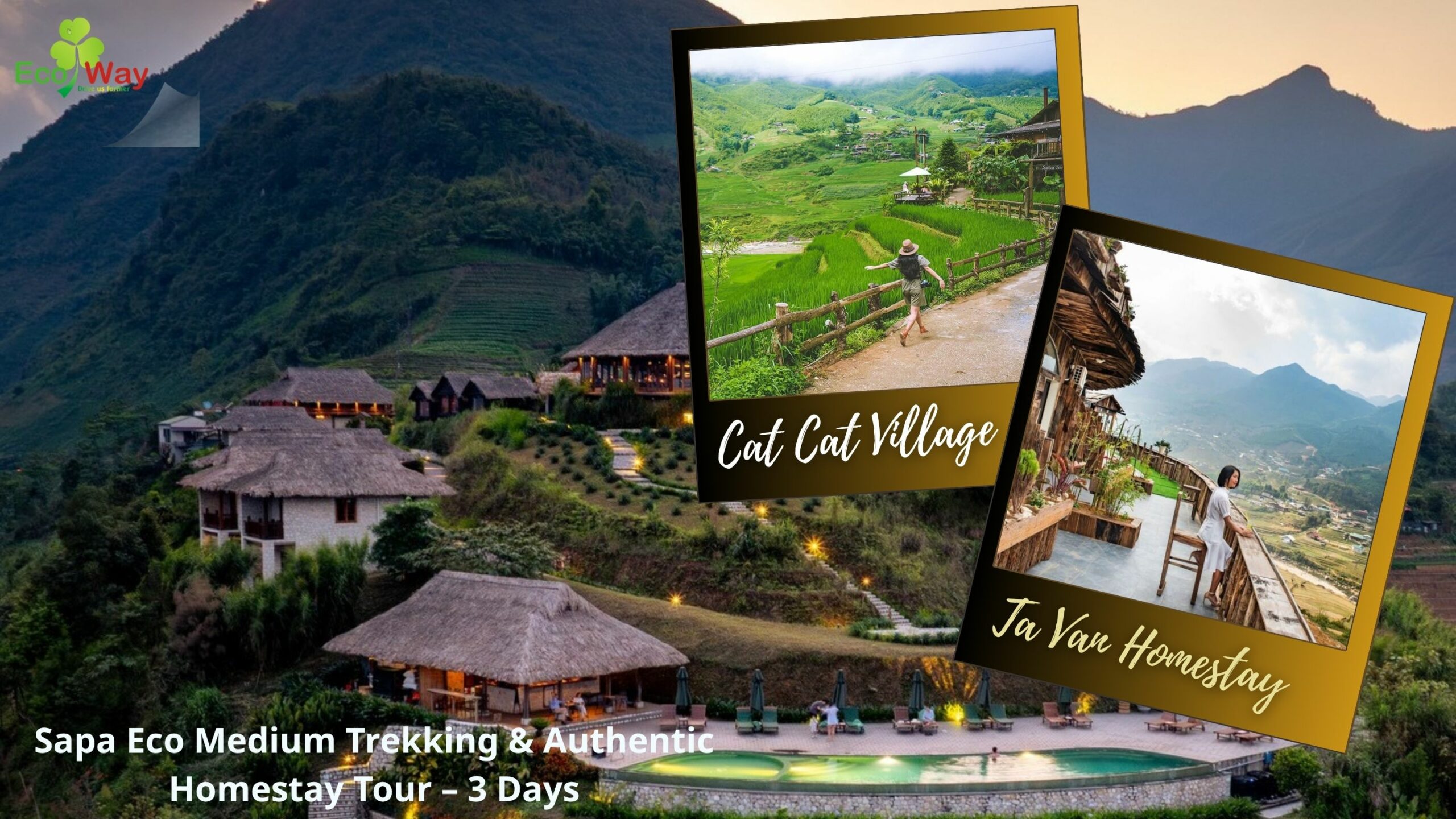 Sapa Eco Medium Trekking & Homestay: 3 days 9 Sapa Eco Medium Trekking & Authentic Homestay Tour – 3 Days